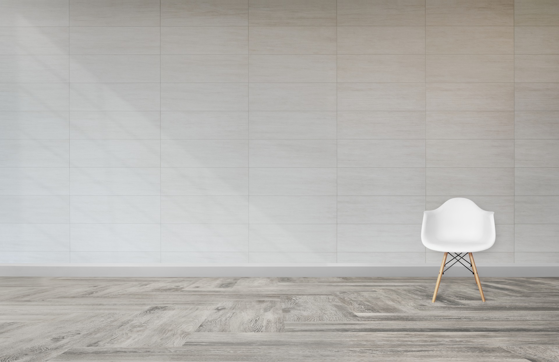 Parkett mit Sofa